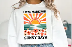 I was made for sunny days Svg | Shirt Svg Product Image 1