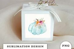 Watercolor Pumpkins sublimation png Product Image 2