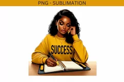 Afro Girl Boss, Ready to Press, Melanin Queen Product Image 2