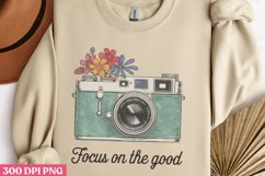 Focus on the good PNG, Positive Motivation Sublimation Product Image 3