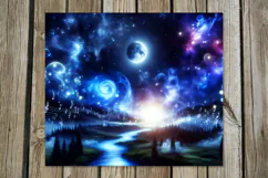 Fairy tale Music | Magic Skinny Tumbler Sublimation Design P Product Image 2