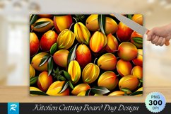 Mango Cutting Board Sublimation Design Product Image 1