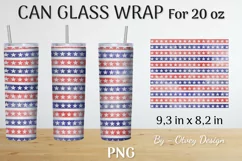 PATRIOTIC Tumbler Wrap Sublimation, 20 oz Patriotic Tumbler Product Image 3