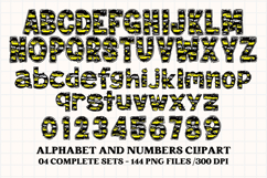Father’s Day Alphabet clipart, father’s day letters doodle Product Image 2