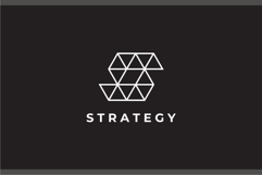 Strategy - Geometric Pixel Letter S Logo Design Vector Product Image 2