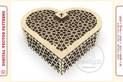 Box Organizer v4 - laser cut file - Glowforge ready SVG Product Image 2