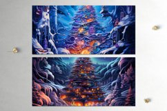Futuristic Christmas | xmas Mug Sublimation design bundle Product Image 2