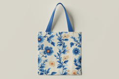 Soft Floral Pattern Digital Paper Product Image 2