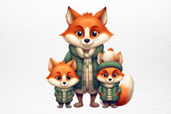 Christmas Family Animals Sublimation PNG Product Image 2