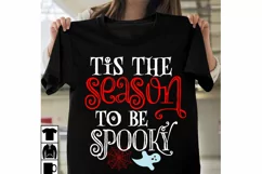 Tis The Season To be Spooky SVG Cut File,Halloween SVGDesign Product Image 2