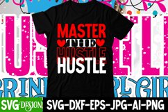 Master The Hustle SVG Cut File Product Image 1