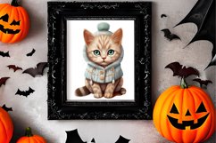 Christmas Cats Sublimation Clipart, Christmas Cats Clipart Product Image 2