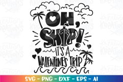 Valentine&#039;s Day svg Valentine&#039;s Cruise Trip Vacation Product Image 2