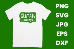 Green Climate Change, Sustainability Save The Planet SVG Product Image 2
