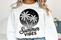Summer Vibes svg | Summer Svg | Shirt Svg Product Image 1
