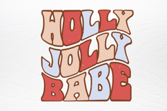 Retro Groovy Christmas SVG Product Image 2