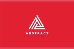 Abstract Letter A logo design vector template Product Image 2