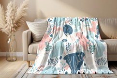 Blanket mockup on sofa Product Image 3