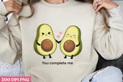 You Complete me PNG, Valentine Sublimation PNG Product Image 1
