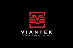 V Letter Line Logo Product Image 3