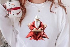 Christmas Origami Style Sublimation, Christmas PNG Product Image 2