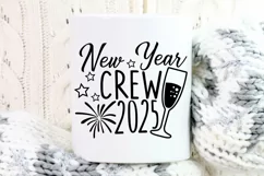 new year crew svg, new years svg, new year crew 2025 svg. Product Image 7