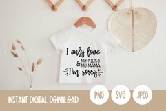 Baby /Toddler Shirt Bodysuit, Mug, Tote Cut File| Digital DL Product Image 1