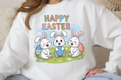 Happy easter PNG, Easter Design Sublimation PNG Product Image 2