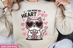 You make my heart pop PNG, Sweet Valentines PNG Product Image 1