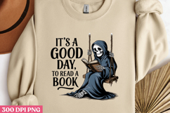IT&#039;S A GOOD DAY TO READ A BOOK PNG Product Image 1