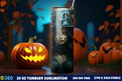 Halloween Tumbler Sublimation Wraps, Tumbler Halloween Product Image 2