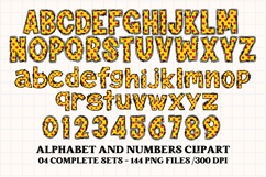 Back to School Alphabet png, letters doodle, school clipart Product Image 2