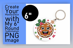 Whimsical Circle Design for Sublimation , Cute Christmas Product Image 1