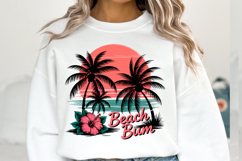 Beach Bum Svg | Svg Files for Cricut | Shirt Svg Product Image 1