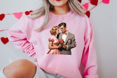 Valentines Day Couple Clipart, Valentines Clipart Product Image 2