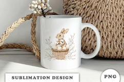 Watercolor Easter Bunny png Product Image 2