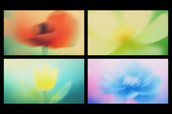 Ethereal Floral Bloom Gradient Textures Product Image 2
