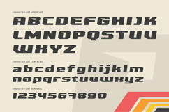 Dark Turbo - Bold Italic Racing Font Product Image 2