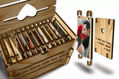 LOVE box for the best moments SVG| for Laser and Cutting Product Image 2