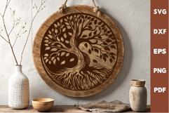 Tree of life SVG, Engraving Laser Cutting board SVG Product Image 2