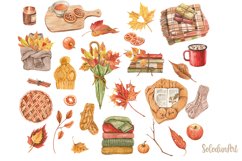 Watercolor autumn decor Product Image 3