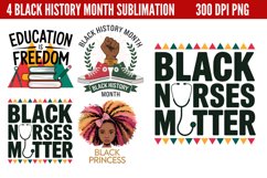 Black History Month Sublimation Bundle PNG Product Image 3
