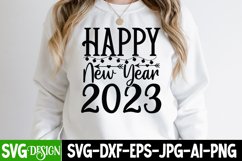 Happy New Year SVG Bundle , New Year Vintage SVG Bundle Product Image 4