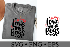 Love my Boys Svg | Game Day Svg | Sport Svg | Shirt Svg Product Image 1