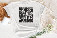 Bleacher Creature with Opinions PNG T-Shirt Design Product Image 2