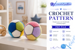 Colorful Baby Ball Crochet Pattern PDF Product Image 4