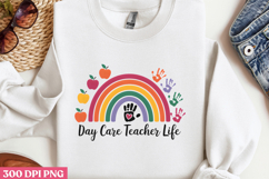 DAY CARE TEACHER LIFE PNG, Teacher Sublimation Bundle PNG Product Image 3