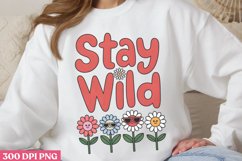 Stay wild PNG, Mothers-Day-Sublimation PNG Product Image 3