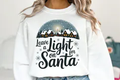 Leave a light on for Svg | Christmas Svg | Shirt Svg Product Image 1