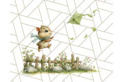 Acorn Village Clipart PNG, Fall Animal Png Product Image 2